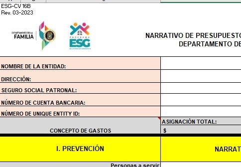 ESG-CV16 - Documentación de Presupuesto-CV BLANK